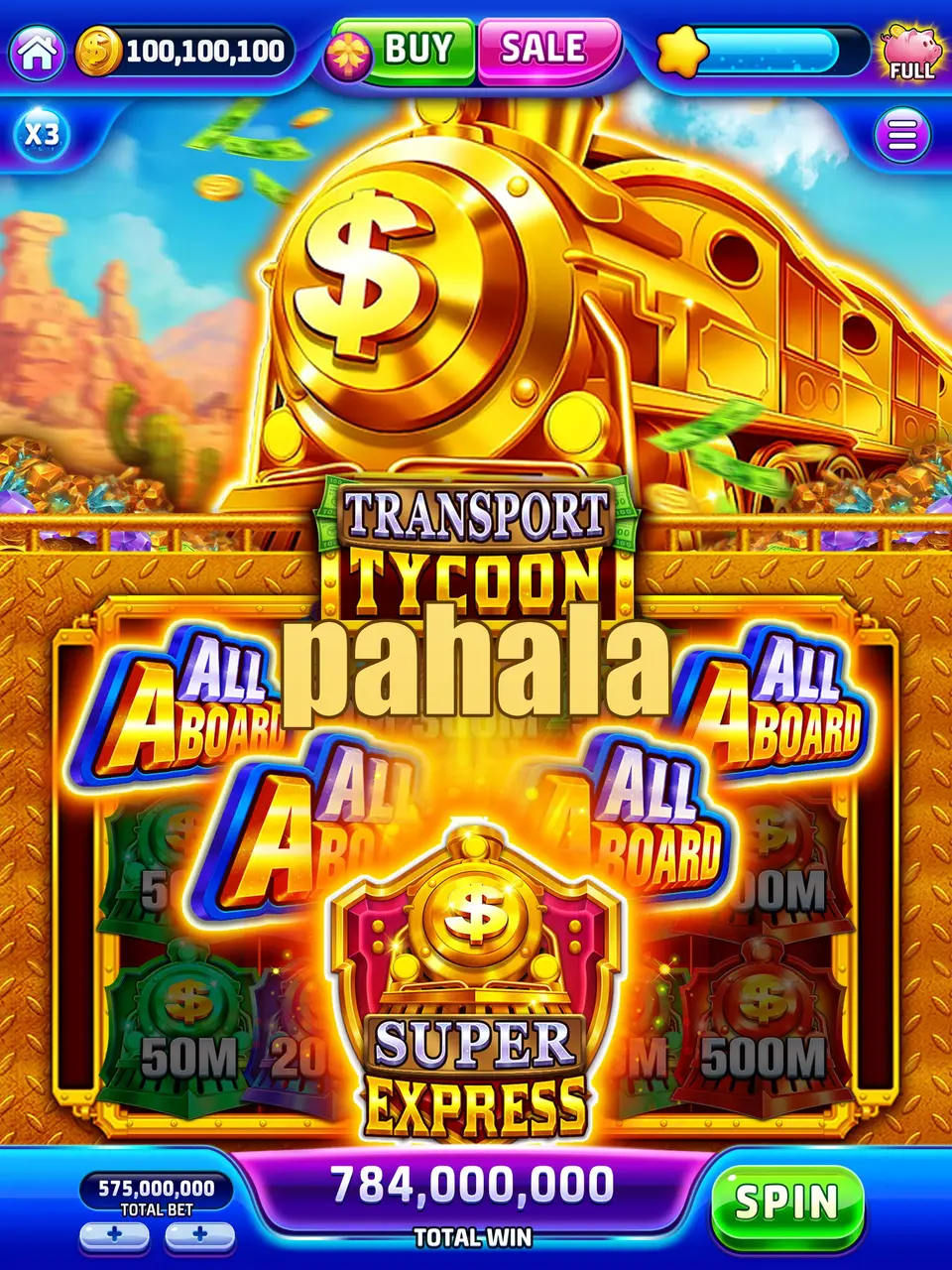 pahala Masuk